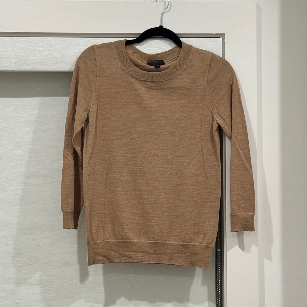 J. Crew Women's Brown Crew Neck Sweater